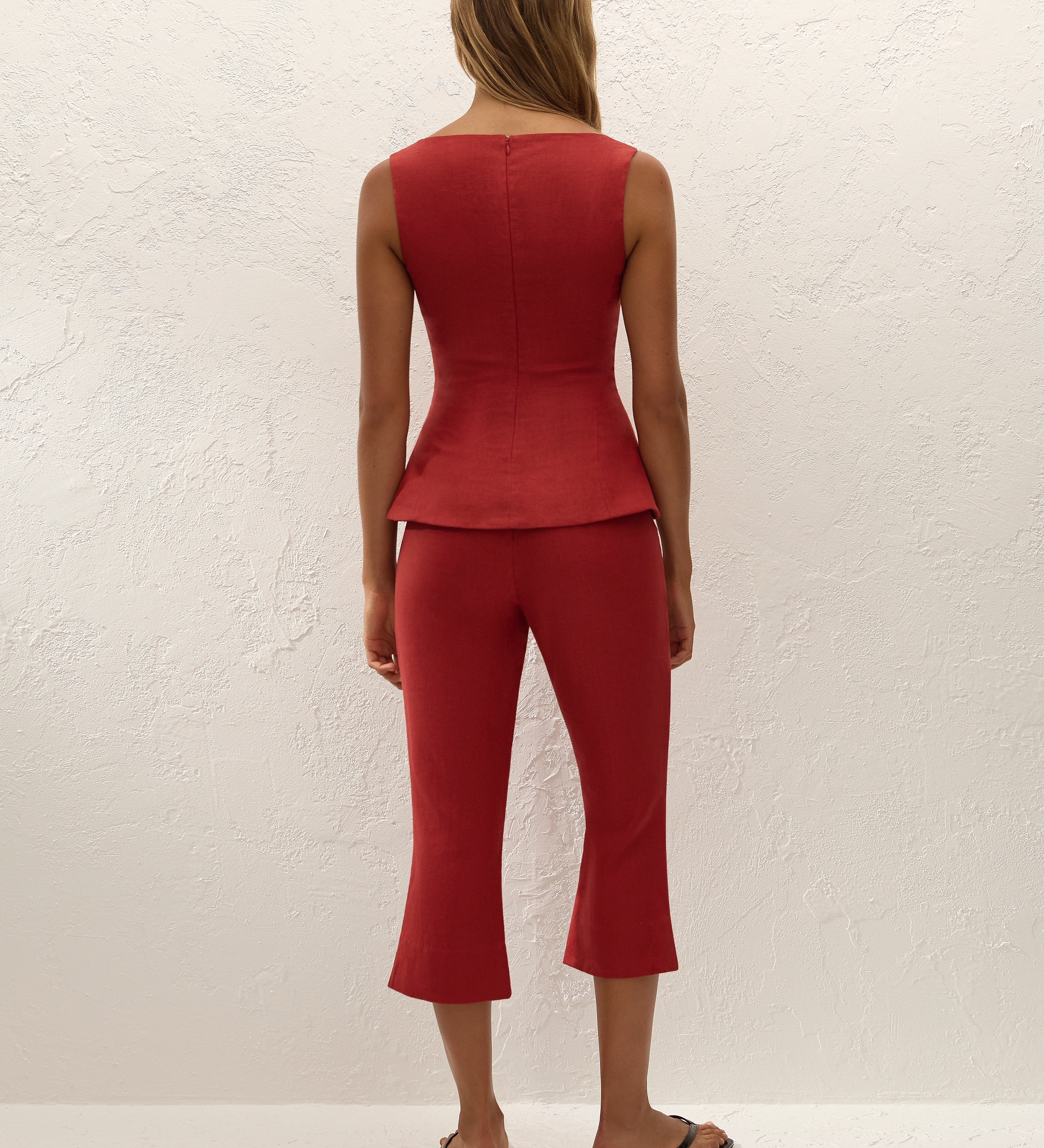 Faithfull - Valeria Capri Pant Chilli