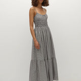 Faithfull - Sofie Maxi Dress Hanne Gingham Espresso