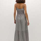 Faithfull - Sofie Maxi Dress Hanne Gingham Espresso