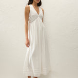 Faithfull - Fiora Midi Dress Fresco Lace White