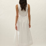 Faithfull - Fiora Midi Dress Fresco Lace White