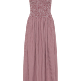 Faithfull - Laia Maxi Dress Gingham Deep Red
