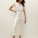 Faithfull - Fiora Blouse Fresco Lace White