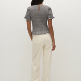 Faithfull - Edda Top Hanne Gingham Espresso