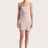 Faithfull - Emalee Mini Dress Oliander Blush - Final Sale