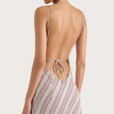 Faithfull - Lison Dress Watermelon Stripe
