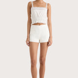 Faithfull - Camille Top White