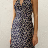 Faithfull - Elidia Maxi Dress Juanita Swirl Indigo