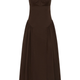 Faithfull - Marcella Midi Dress Espresso