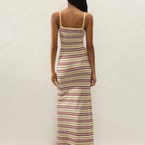 Faithfull - Doris Midi Dress Cila Stripe Butter