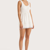 Faithfull - Juliet Mini Dress White