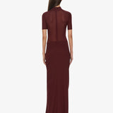 Christopher Esber - Fusion Ruched Tee Gown