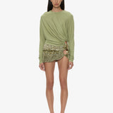 Christopher Esber - Manto Long Sleeve Jersey Top