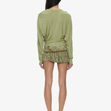 Christopher Esber - Manto Long Sleeve Jersey Top