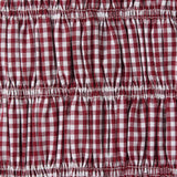 Faithfull - Eudora Midi Dress Gingham Deep Red