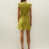 Faithfull - Verena Mini Dress Green