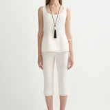 Posse - EFFI CAPRI PANT - CREAM