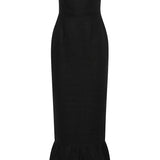 Posse - ESSIE STRAPLESS DRESS - BLACK