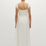 Faithfull - Eudora Midi Dress White