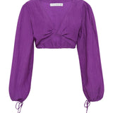 Faithfull - Palmera Top Violet - Final Sale