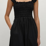 Faithfull - Eudora Midi Dress Black