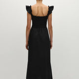 Faithfull - Eudora Midi Dress Black