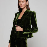 L'AGENCE - Brooke Velvet Blazer