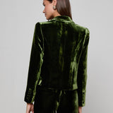 L'AGENCE - Brooke Velvet Blazer
