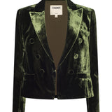 L'AGENCE - Brooke Velvet Blazer