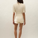 Faithfull - Florine Mini Short Latte