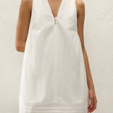 Faithfull - Dion Mini Dress Fiore Lace White