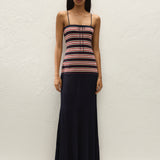 Faithfull - Doris Maxi Dress Cila Stripe Navy