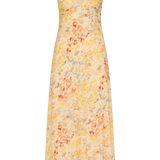 Faithfull - Esson Midi Dress Adeline Floral Yellow