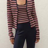 Faithfull - Doris Cardigan Cila Stripe Navy