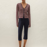 Faithfull - Doris Cardigan Cila Stripe Navy