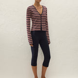 Faithfull - Doris Cardigan Cila Stripe Navy
