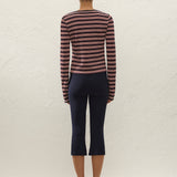 Faithfull - Doris Cardigan Cila Stripe Navy