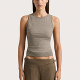 Faithfull - Maceio Top Walnut Stripe - Final Sale