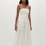 Faithfull - Moa Maxi Dress Birgitta Broderie Anglaise White