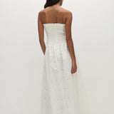 Faithfull - Moa Maxi Dress Birgitta Broderie Anglaise White