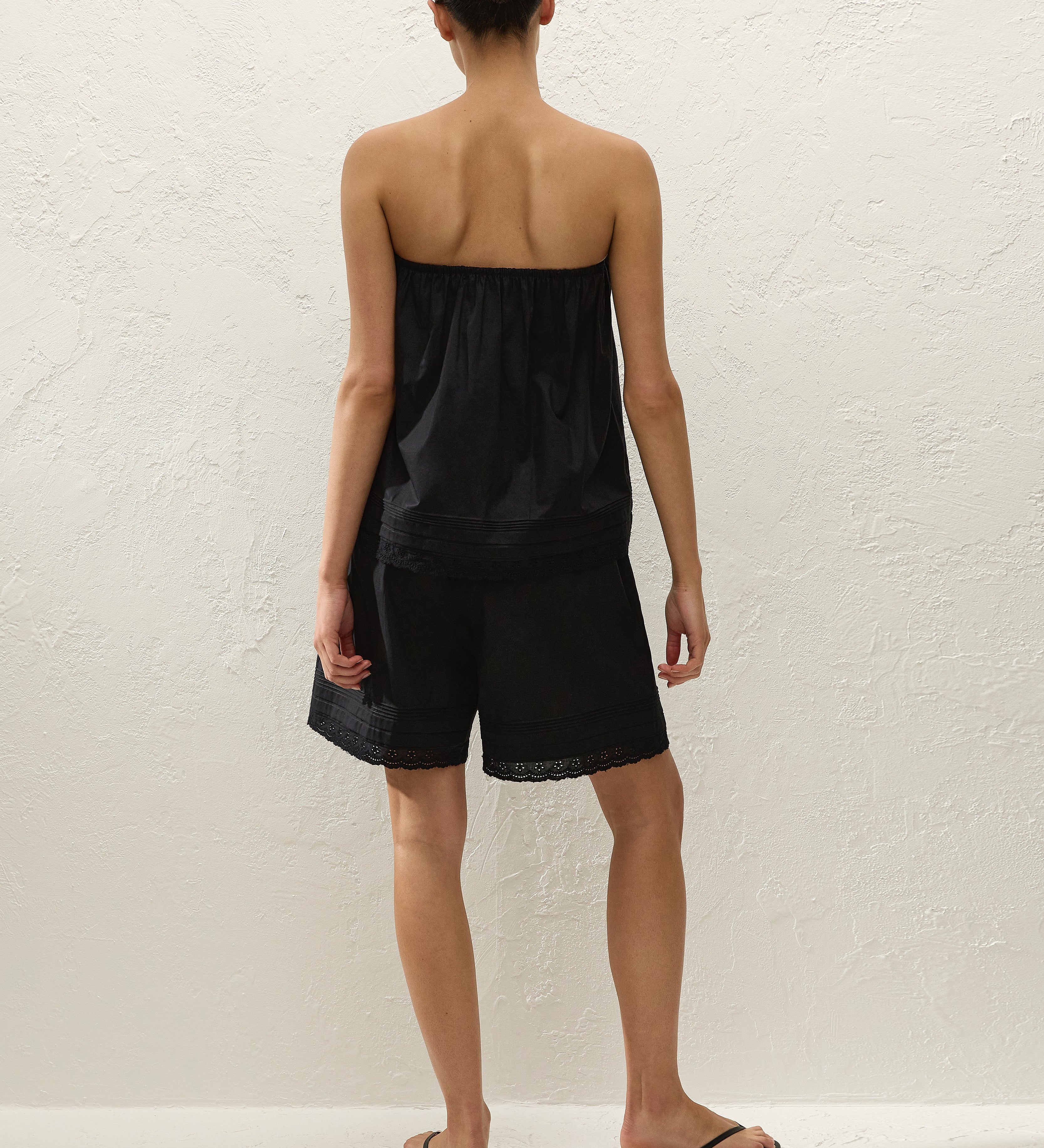 Faithfull - Filomena Top Fiore Lace Black