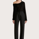 Faithfull - Cecilie Knit Top Black - Final Sale