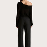 Faithfull - Cecilie Knit Top Black - Final Sale