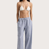 Faithfull - Vieu Relaxed Pant Blue Stripe - Final Sale