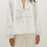 Faithfull - Thora Blouse Birgitta Broderie Anglaise White