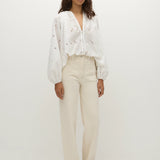 Faithfull - Thora Blouse Birgitta Broderie Anglaise White