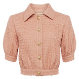 L'AGENCE - Cove Cropped Tweed Jacket