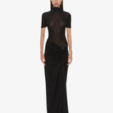 Christopher Esber - Fusion Ruched Tee Gown