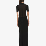 Christopher Esber - Fusion Ruched Tee Gown