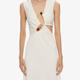 Christopher Esber - Spiral Crystal Tank Dress